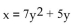 <strong>Find an equation of the inverse of the relation. </strong> A) B) C) D)