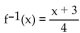 <strong>Determine whether the given function is one-to-one. If so, find a formula for the inverse. </strong> A)Not a one-to-one function B) C) D)