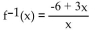 <strong>Determine whether the given function is one-to-one. If so, find a formula for the inverse. </strong> A) B) C) D)Not a one-to-one function
