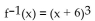 <strong>Determine whether the given function is one-to-one. If so, find a formula for the inverse. </strong> A) B) C)Not a one-to-one function D)