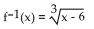 <strong>Determine whether the given function is one-to-one. If so, find a formula for the inverse. </strong> A) B) C)Not a one-to-one function D)