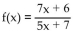 <strong>Determine whether the given function is one-to-one. If so, find a formula for the inverse. </strong> A) B) C)Not a one-to-one function D)