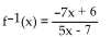 <strong>Determine whether the given function is one-to-one. If so, find a formula for the inverse. </strong> A) B) C)Not a one-to-one function D)