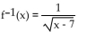 <strong>Determine whether the given function is one-to-one. If so, find a formula for the inverse. </strong> A) B) C) D)Not a one-to-one function