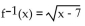 <strong>Determine whether the given function is one-to-one. If so, find a formula for the inverse. </strong> A) B) C) D)Not a one-to-one function