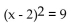 <strong>Solve. Give exact solutions. </strong> A)11 B)3, -3 C)5, -1 D)-1, -5