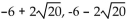<strong>Solve. Give exact solutions. </strong> A) B) C) D)