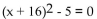 <strong>Solve. Give exact solutions. </strong> A)-11, 21 B)- C) D)