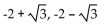 <strong>Solve. Give exact solutions. </strong> A)-1, 7 B) C) D)