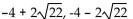 <strong>Solve. Give exact solutions. </strong> A) B) C) D)