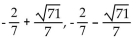 <strong>Solve. Give exact solutions. </strong> A) B) C) D)