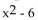 <strong>Find the x-intercepts. f(x)= </strong> A)No x-intercepts B)x-intercepts C)x-intercepts (0, 6)and (0, -6) D)x-intercepts