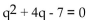 <strong>Solve by completing the square. </strong> A)2 B) C) D)