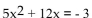 <strong>Solve. </strong> A) B) C) D)