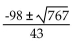 <strong>Solve. </strong> A) B) C) D)
