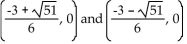 <strong>Find the x-intercepts. </strong> A) B) C) D)