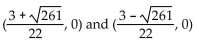 <strong>Find the x-intercepts. </strong> A) B)(9, 0)and (6, 0) C) D)No x-intercepts