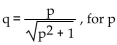 Solve the formula for the indicated letter. Assume that all variables represent nonnegative numbers. -