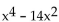 Solve. -  + 45 = 0