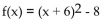 Without graphing, find the line of symmetry. - 