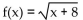 <strong>Find the domain of f. </strong> A) B) C) D)