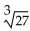 <strong>Simplify. </strong> A)7 B)9 C)8 D)3