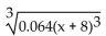 <strong>Simplify. </strong> A)0.16(x + 8) B) C) D)0.4(x + 2)