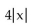 <strong>Find the following. Assume that letters can represent any real number. </strong> A) B)4x C)Not a real number D)