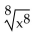 <strong>Find the following. Assume that letters can represent any real number. </strong> A) B)Not a real number C)x D)
