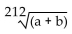 <strong>Find the following. Assume that letters can represent any real number. </strong> A) B) C)a + b D)