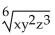 Rewrite with rational exponents. - 