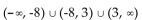 <strong>Find the domain. Write interval notation for the answer. </strong> A) B) C) D)