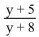 <strong>Simplify. </strong> A) B) C) D)