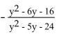 <strong>Simplify. </strong> A) B)- C) D)