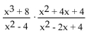 <strong>Multiply and simplify. </strong> A) B) C)x + 2 D)