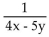 <strong>Multiply and simplify. </strong> A) B)1 C) D)
