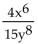 <strong>Divide and simplify. </strong> A) B) C) D)