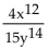 <strong>Divide and simplify. </strong> A) B) C) D)