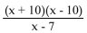 <strong>Divide and simplify. </strong> A) B) C) D)