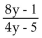 <strong>Divide and simplify. </strong> A) B) C) D)