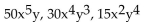 <strong>Find the LCM. </strong> A) B) C) D)