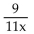 <strong>Add or subtract. Then simplify. If a denominator has two or more factors (other than monomials), leave it in factored form. Express the answer using the denominator of the first fraction when applicable. </strong> A)1 B) C) D)