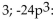 <strong>Determine the degree of each term of the polynomial. </strong> A) degree degree degree : degree 3 B) degree degree 3; degree degree 0 C) degree degree degree : degree 3 D) degree degree degree degree -24