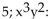 <strong>Determine the degree of each term of the polynomial. </strong> A) : degree : degree : degree 3; 14: degree 0 B) : degree : degree degree 5; 14: degree 0 C) degree : degree degree 5; -14: degree 0 D) degree degree : degree 3; -14: degree 0