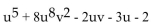 <strong>Determine the degree of the polynomial. </strong> A)15 B)10 C)8 D)18