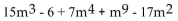 <strong>Find the leading term and the leading coefficient. </strong> A)Leading Term: Leading Coefficient: 15 B)Leading Term: Leading Coefficient: 1 C)Leading Term: Leading Coefficient: 7 D)Leading Term: Leading Coefficient: 15