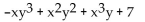 <strong>Arrange in descending powers of x. </strong> A) B) C) D)
