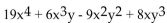 <strong>Arrange in ascending powers of x. </strong> A) B) C) D)