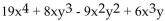 <strong>Arrange in ascending powers of x. </strong> A) B) C) D)
