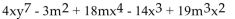 <strong>Arrange in ascending powers of x. </strong> A) B) C) D)